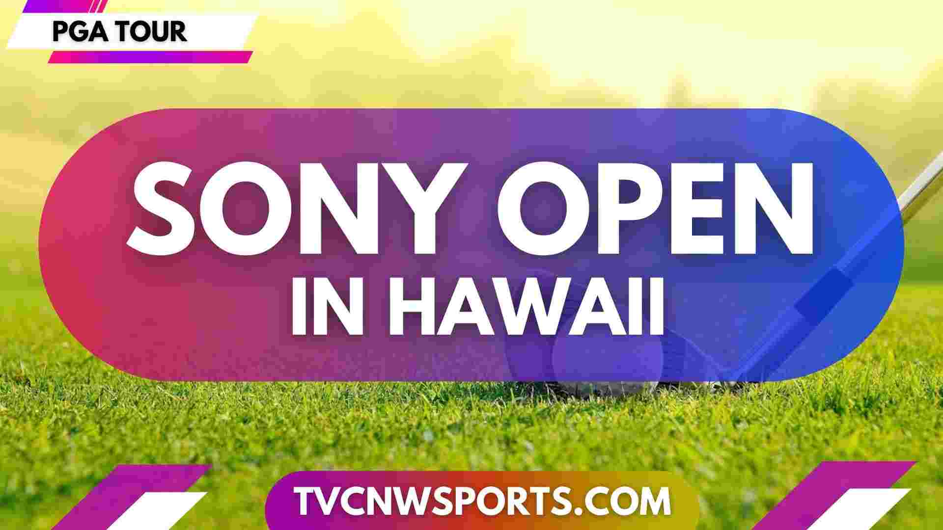 Sony Open In Hawaii PGA Golf